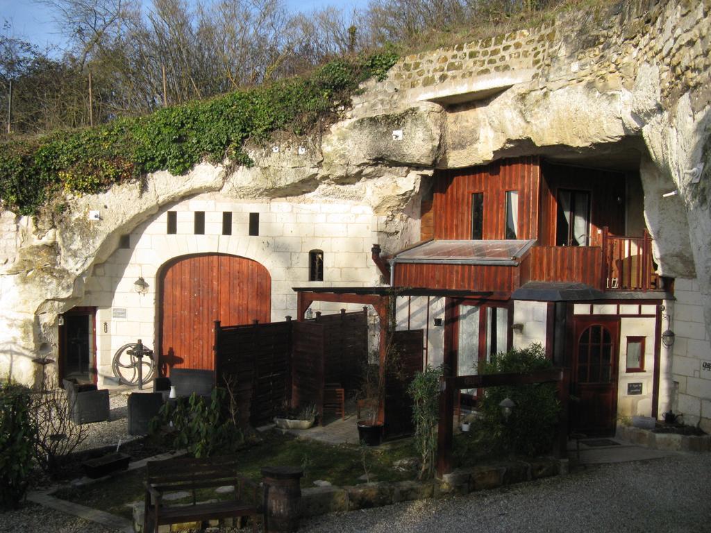 Les Troglos De Beaulieu Loches Εξωτερικό φωτογραφία
