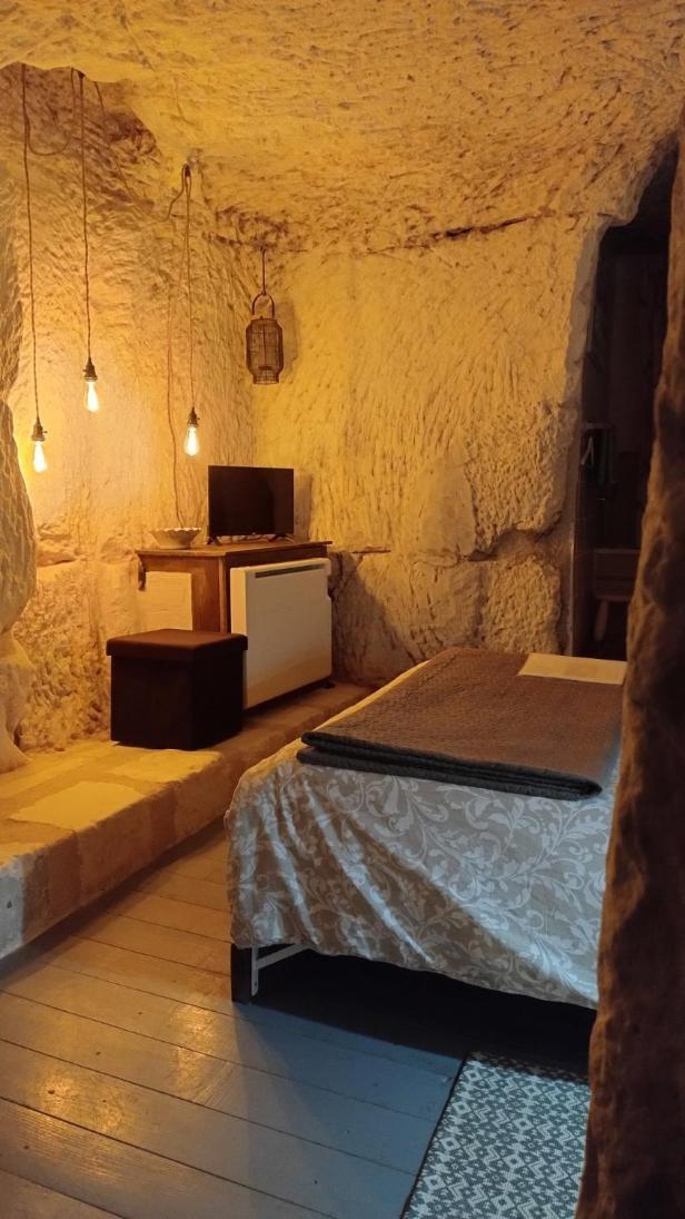Les Troglos De Beaulieu Loches Εξωτερικό φωτογραφία